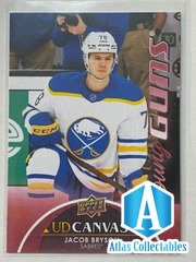 2021-22 Upper Deck Canvas #C101 Jacob Bryson YOUNG GUNS